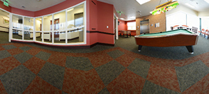 Suites gameroom panoramic