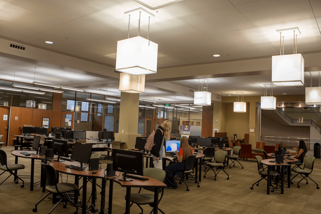Library computer lab