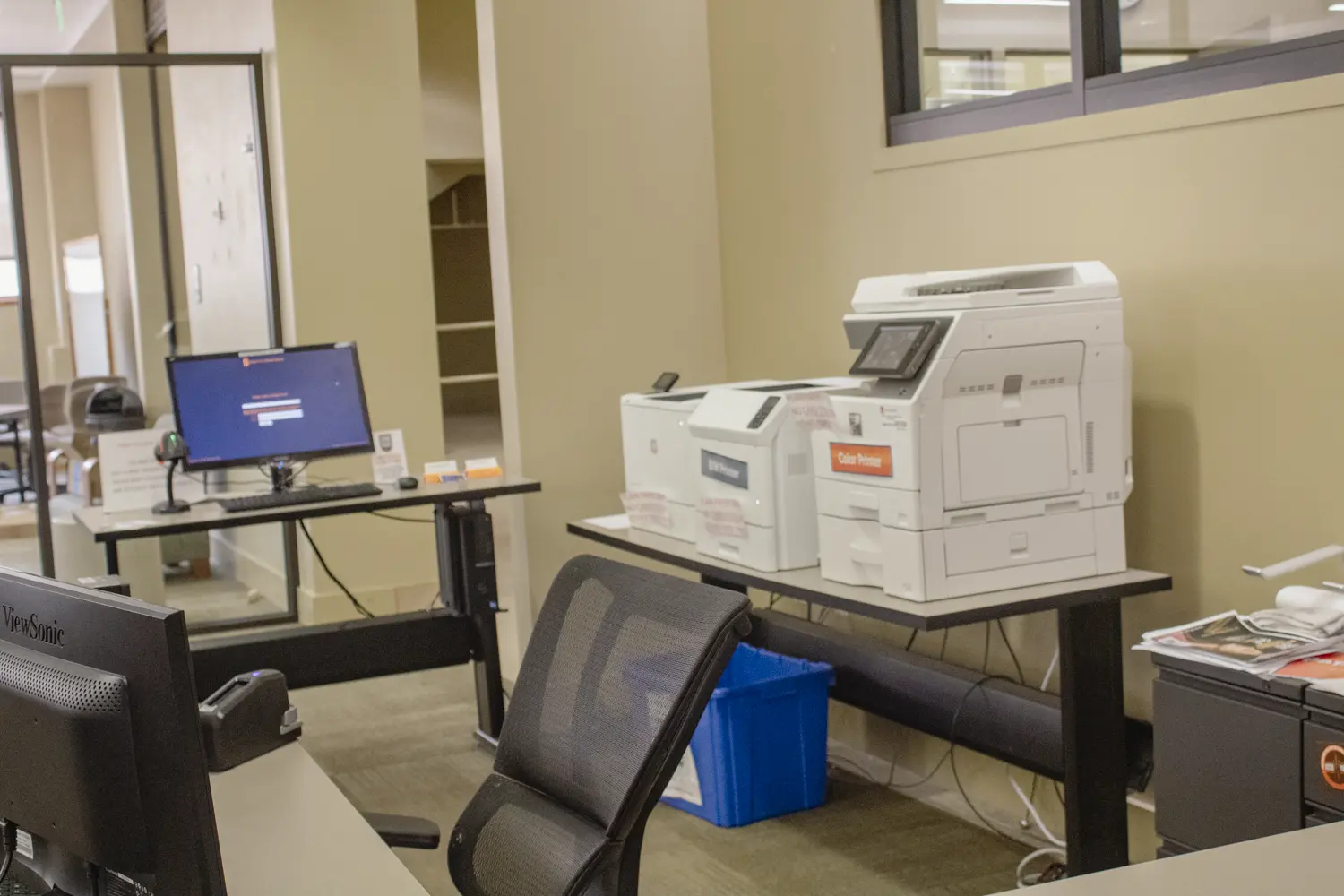 Print Release Station