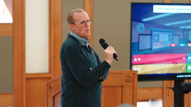 Justin horpe fro the Teaching and Learning Center